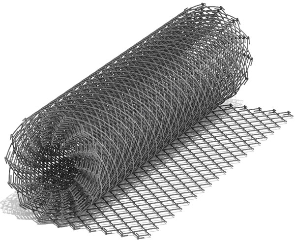 Сетка оцинкованная в рулонах 3 50x50