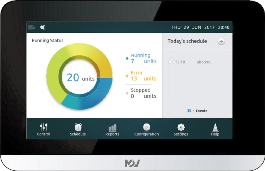 Центральный пульт MDV CCM-180A/BWS(A)