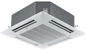 Четырёхпоточный кассетный внутренний блок MRV Haier AB282MNERA с панелью PB-950JB